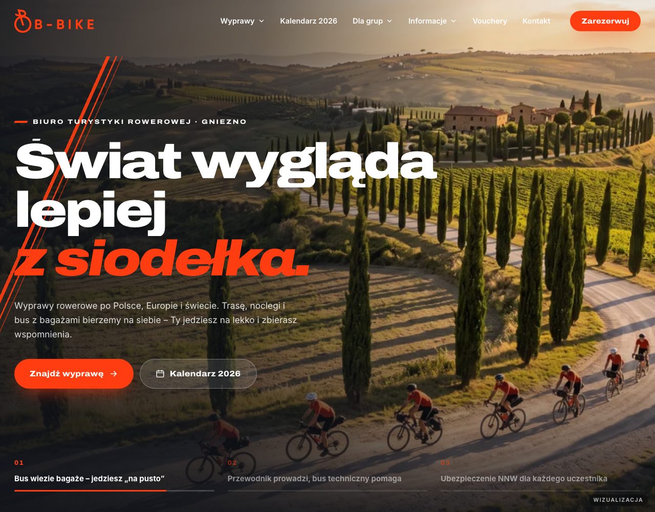 B-bike, wyprawy rowerowe